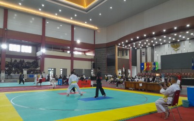 Pesilat SMP Negeri 1 Wanayasa Berpartisipasi dalam Kejuaraan Pencak Silat Piala Rektor Universitas Jenderal Soedirman